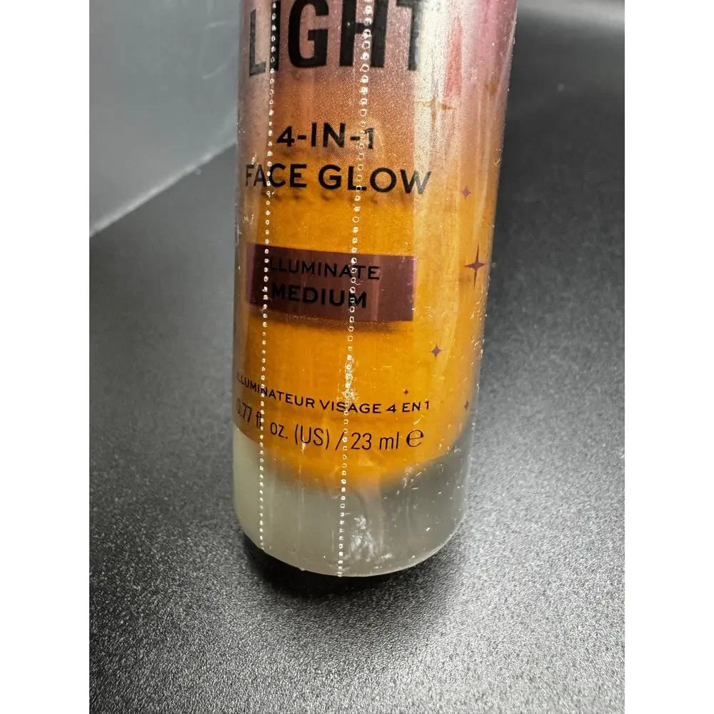 NWT Revolution Bright Light 4-in-1 Face Glow Shade Medium SEALED